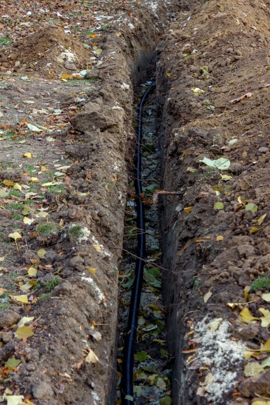 Power Line Trenching