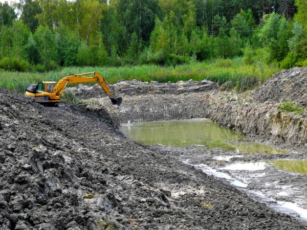 Fish Pond Digging in Greensboro