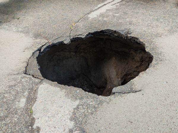 Sinkhole Repair in Greensboro
