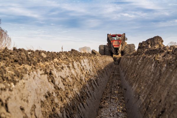 Drainage Trench Repair in Greensboro
