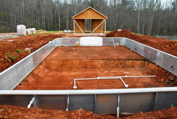 Pool Site Grading in Greensboro