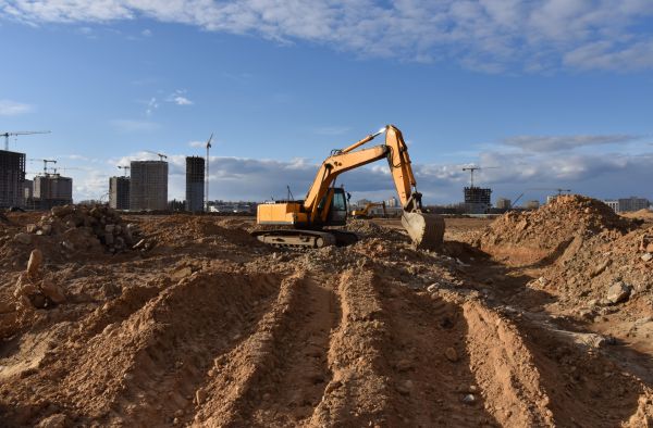 Drainage Trench Excavation in Greensboro
