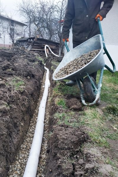 Drain Trenching in Greensboro