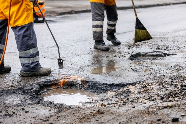 Gravel Pothole Repair in Greensboro