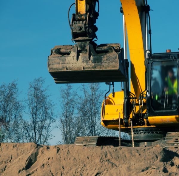 Ditch Grading in Greensboro